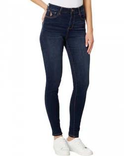 Calvin Klein Jeans Petite High-Rise Slim Straight-Leg Whisper-Soft