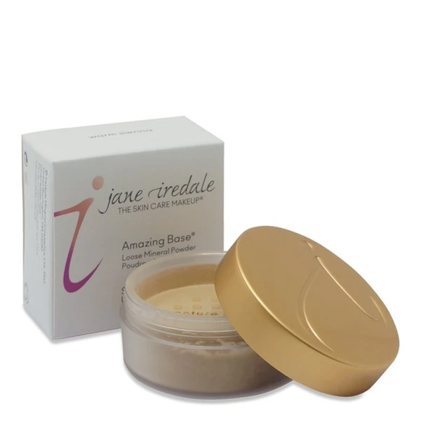 Jane Iredale Amazing Base SPF 20 Loose Mineral Foundation-Warm Sienna, 10.5 g.