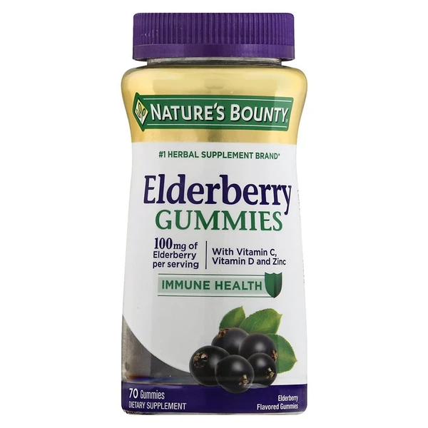 Nature's Bounty Elderberry Gummies