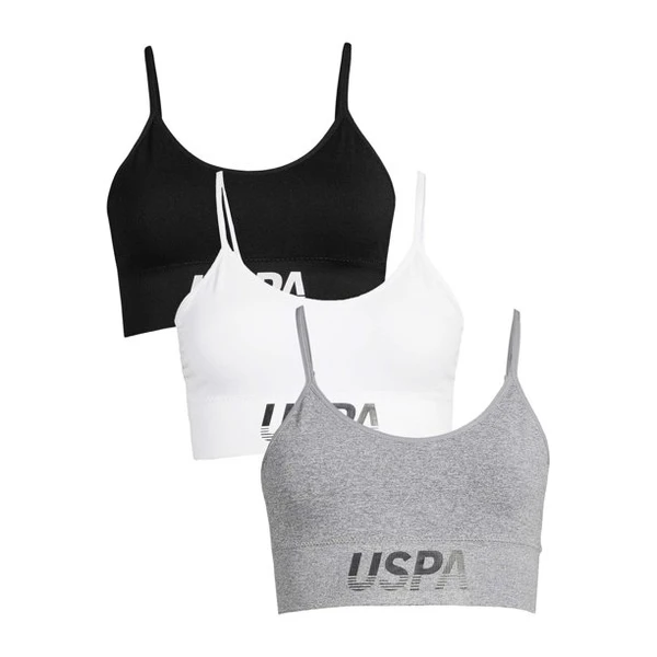 2PK WIRE FREE CLASP BACK BRAS WITH ADJUSTABLE STRAPS