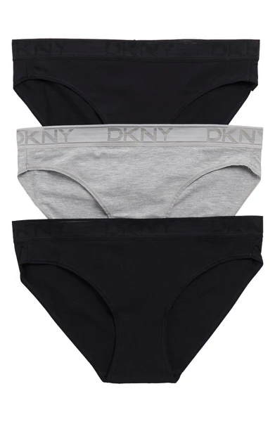 DKNY Assorted 3-Pack Stretch Modal Bikinis