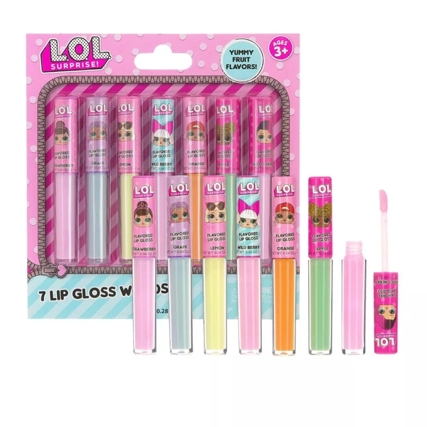 L.O.L. Surprise! Lip Gloss Wands, Pack Of 7