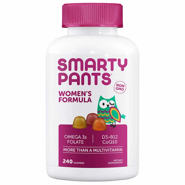 Smarty Pants Women's Formula Multivitamin, 240 Adult Gummies